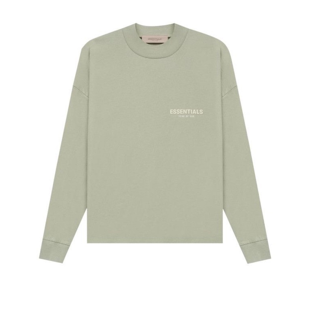 FOG Essentials Long Sleeve “Sea Foam” Men's Shirt
